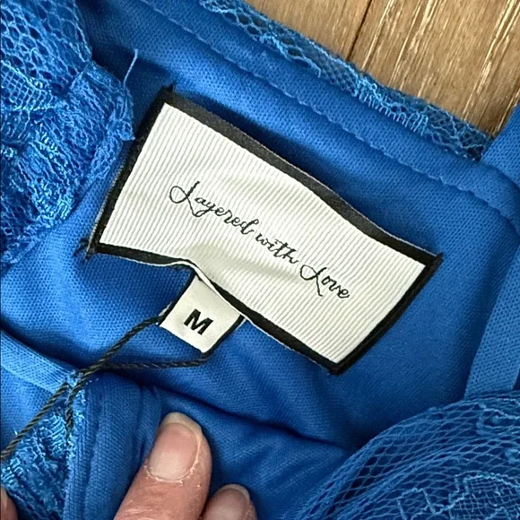 Elegant Royal Blue Formal Dress - Picture 2 of 8